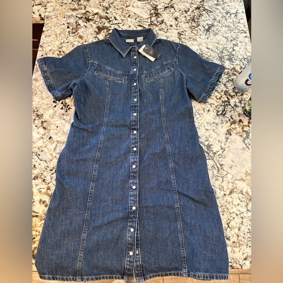 BNWT Levi's Rinoa short sleeve denim dress - Picture 1 of 5